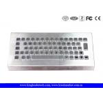 Free Stand Desktop Ss Vandal Proof Keyboard Metal For Industrial Using for sale