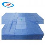 Disposable Sterile Orthopedic Hand Drapes Sheet Blue For Surgical OEM for sale