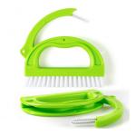 Nylon Bristles 6pcs Tile Joint Brush Set Cleaning Scrubber for sale