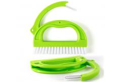 China Nylon Bristles 6pcs Tile Joint Brush Set Cleaning Scrubber supplier