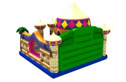 China Amusement Park 0.55mm 6x6x5m Inflatable Bouncy Castle supplier