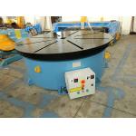 Horizontal Welding Motorized Rotary Table Positioner 10 T for 1400 mm Table Diameter for sale