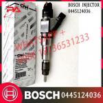 0445124036 BO-SCH Diesel Fuel Common Rail Injector 0445124036 0986435674 5801906153 500060566 for sale
