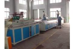 China Double Screw Pvc Plastic Wpc Profile Machine Window Door Profile Extrusion supplier