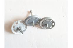 China 0.300 Insulation Fixing Drive Pins With Plastic Washers For Pneumatic Stapler supplier