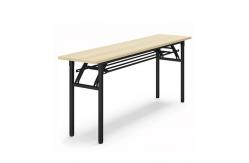 China Rectangular Foldable Training Table Melamine For Meeting Room Conference supplier