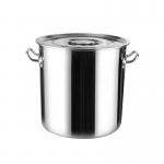 3pcs Stainless Steel Kitchen Soup Pots  Two Handle With Lid for sale
