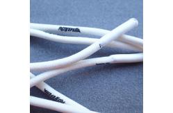 China Silicone Dipped Dyeable 4mm Drawstring Cord For Sweatpants supplier