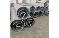 China Hongxin Polygonal Galvanized 450Mpa Steel 90FT 100FT Power Transmission Steel Poles supplier