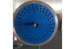 China 125mm Turbo Segmented Diamond Cutting Blade Dry Cutting Disc Granite Marble Use supplier