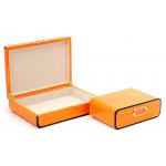 PU Leather MDF Wooden Decorative Storage Containers for sale