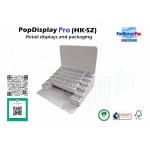 Visual Merchandising Cardboard Counter Display for Back to School Stationery Ballpen for sale