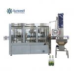 Stable Performance Rotary Carbonated Beverage Filling Machine CSD Soda Rinsing Filling Capping Machines for Glass Bottle for sale