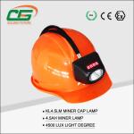 Security Waterproof Industry Light , Underground Mining Safety Led Coal Miner Cap Lamp for sale