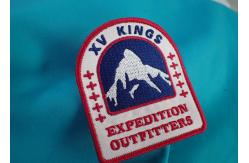 China Personal Custom Clothing Patches , One Side Printable Iron On Patches supplier