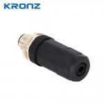 M12 Male Connector Mating Cycles 100 4-pin 4A/250V Aviation Plug Circular Connectors for sale