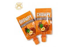 China LDPE Honey Sachet Packaging Rohs Protein Powder 500g Stand Up Pouch With Nozzle supplier
