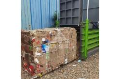 China 80T 100T 120T 150T Hydraulic Cardboard Baler Cardboard Bale Press supplier