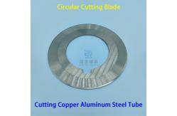 China High Accuracy Copper Aluminum HSS Slitting Blade For Heat Exchanger Tube supplier