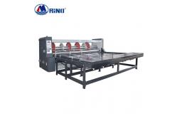China 900mm Rotary Creaser Slotter Machine Adopts Chain Feeding Model supplier