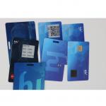 High Frequency rfid shield card 1.4mm thickness 7816 interface for sale