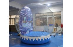 China Ornament Inflatable Snow Globe Tent For Holiday 3 Years Warranty supplier