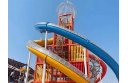 China Large Play Structures Slides Playground Set Equipment community Parks supplier