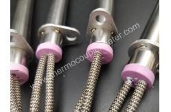 China 100W/cm2 Cartridge Heaters With Ceramic Cap Seal supplier