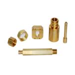 OEM ODM Anodizing Metal Bracket C36000 C26800 Brass CNC Turned Parts for sale