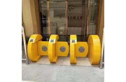 China RS485 TCP IP Flap Turnstile Gate School Amusement Security Turnstile Gate supplier