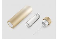 China Abs Double Wall 30ml Refillable Lotion Bottle Recyclable Empty Foundation Bottle supplier