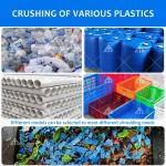 PVC PET ABS Car Shell Shredder 17000kg/H Scrap Metal Shredder Machine
