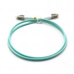 Duplex Multimode LC Patch Cord OM3 LSZH , SC UPC Fiber Patch Cord Cable for sale