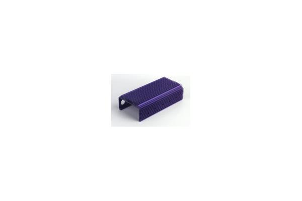 Powder Painting Extruded Aluminum Enclosure Aluminum Heater / Heat Exchanger Shell