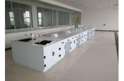 China Seamless Welding Chemistry Lab Tables Polypropylene Counter Drawer / Handle supplier