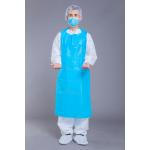 Anti Fouling 25g 35g CPE Isolation Gown With Straight Pendulum for sale