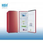 SASO H47.6in Single Door Upright Freezer Red 170L for sale