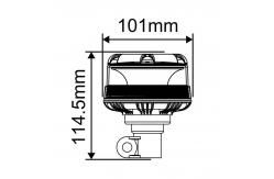 China Customized Signal Beacon Multifunction LED Rotating Beacon 10V - 36V supplier