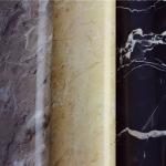 Marble Effect Self Adhesive PVC Wallpaper For Bathroom 0.1mm-0.15mm Thickness for sale