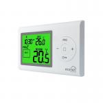 ABS Wired Room Home Programmable Boiler Thermostat 50Hz HVAC Temperature Control for sale
