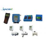 High Accuracy Ultrasonic Flow Meter Contact / Non Contact For Liquid for sale