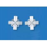 1/4 - 28UNF Thread Tee Plastic Connectors Female Thread Adapter for sale