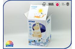 China Glossy Lamination Printed Corrugated Box Night Light Packaging supplier