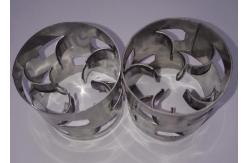 China SS316L 50mm Metal Pall Rings Surface Area HETP Data Sheet Reference supplier