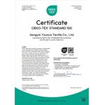 Jiangyin Fengrui Textile Technology Co., Ltd. Certifications