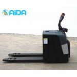 CE Certified Stand On Electric Pallet Jack , Lithium Electric Hydraulic Pallet Jack