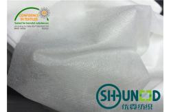 China Silicon Strong Fusible Non Woven Interlining Black For Fused Fabric supplier