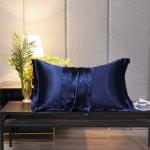 Decorative 51×66cm 19mm Satin Silk Pillowcase For Curly Hair Envelope Closure for sale