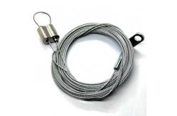 China Nickel Paint Zinc Alloy Looping Gripper Wire Suspension Kit For Lighting supplier