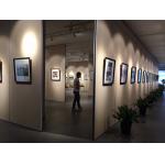 Wooden Sound Proof Partition Wall For Art Gallery / Functional Hall